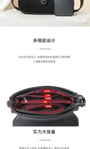 pu leather high quality shoulder bag for ladies