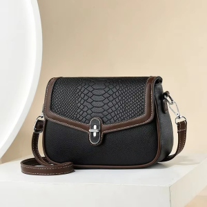 pu leather high quality shoulder bag for ladies