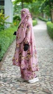 Luxury Plazo Khimar Set for Women in Bangladesh Elegant Modest Khimar Set BD Full Coverage Plazo Khimar Outfit Premium Islamic Wear for Women