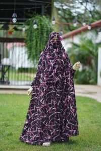 Trendy Cherry Jilbab Khimar – 2026 Collection